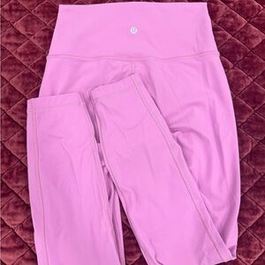 Double lined LULULEMON rare pink color